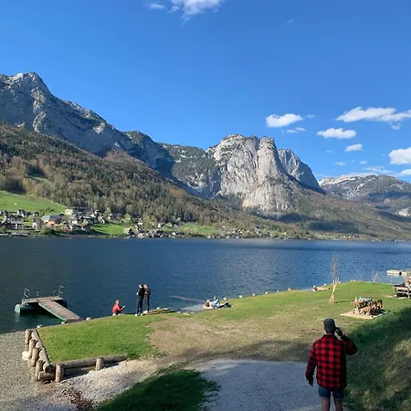 公寓 Xxl Cosy Goisern, Centre With Mountain View